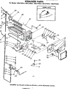 Icemaker Parts parts for Kenmore Refrigerator 106.8739323 (1068739323, 106 8739323) from AppliancePartsPros.com