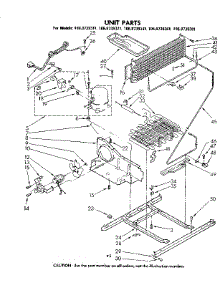 Unit Parts parts for Kenmore Refrigerator 106.8739341 (1068739341, 106 8739341) from AppliancePartsPros.com