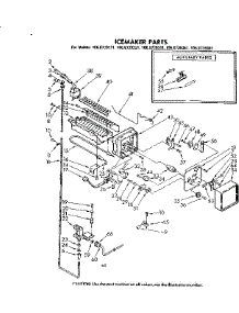 Icemaker Parts parts for Kenmore Refrigerator 106.8739341 (1068739341, 106 8739341) from AppliancePartsPros.com