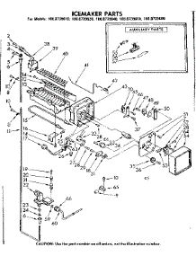 Icemaker Parts parts for Kenmore Refrigerator 106.8739680 (1068739680, 106 8739680) from AppliancePartsPros.com