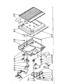 Compartment Separator Parts parts for Kenmore Refrigerator 106.8748322 (1068748322, 106 8748322) from AppliancePartsPros.com