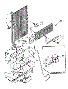 Unit Parts parts for Kenmore Refrigerator 106.8748322 (1068748322, 106 8748322) from AppliancePartsPros.com