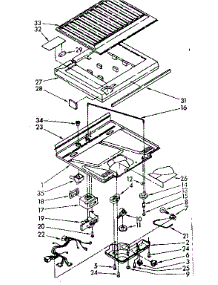 Compartment Separator Parts parts for Kenmore Refrigerator 106.8748330 (1068748330, 106 8748330) from AppliancePartsPros.com