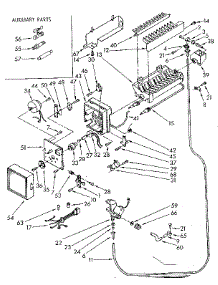 Icemaker Parts parts for Kenmore Refrigerator 106.8748330 (1068748330, 106 8748330) from AppliancePartsPros.com