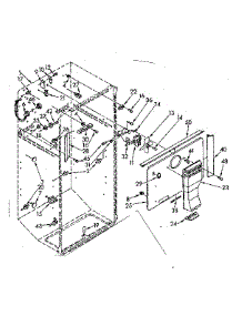 Liner Parts parts for Kenmore Refrigerator 106.8748540 (1068748540, 106 8748540) from AppliancePartsPros.com