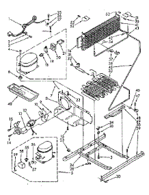 Unit Parts parts for Kenmore Refrigerator 106.8748552 (1068748552, 106 8748552) from AppliancePartsPros.com