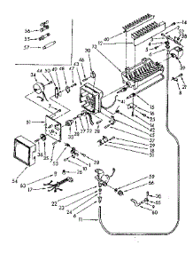 Icemaker Parts parts for Kenmore Refrigerator 106.8748552 (1068748552, 106 8748552) from AppliancePartsPros.com