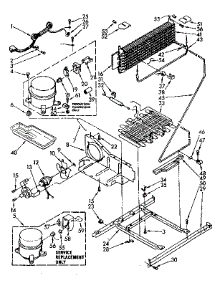 Unit Parts parts for Kenmore Refrigerator 106.8748630 (1068748630, 106 8748630) from AppliancePartsPros.com