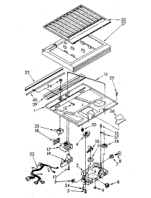 Compartment Separator parts for Kenmore Refrigerator 106.8750832 (1068750832, 106 8750832) from AppliancePartsPros.com