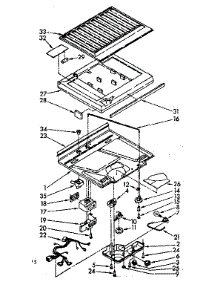 Compartment Separator Parts parts for Kenmore Refrigerator 106.8756350 (1068756350, 106 8756350) from AppliancePartsPros.com