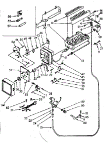 Icemaker Parts parts for Kenmore Refrigerator 106.8756350 (1068756350, 106 8756350) from AppliancePartsPros.com