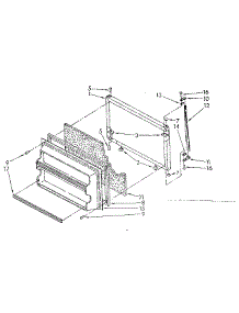 Freezer Door Parts parts for Kenmore Refrigerator 106.8768131 (1068768131, 106 8768131) from AppliancePartsPros.com