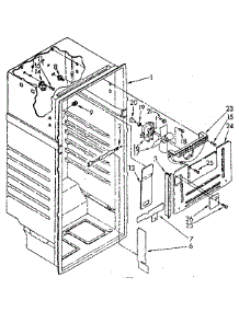 Liner Parts parts for Kenmore Refrigerator 106.8768139 (1068768139, 106 8768139) from AppliancePartsPros.com
