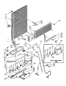 Unit Parts parts for Kenmore Refrigerator 106.8768161 (1068768161, 106 8768161) from AppliancePartsPros.com