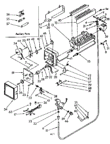 Icemaker Parts parts for Kenmore Refrigerator 106.8768473 (1068768473, 106 8768473) from AppliancePartsPros.com