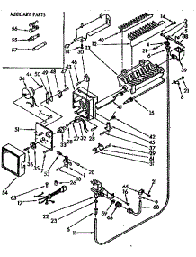 Icemaker Parts parts for Kenmore Refrigerator 106.8768833 (1068768833, 106 8768833) from AppliancePartsPros.com