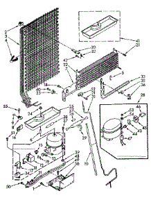 Unit Parts parts for Kenmore Refrigerator 106.8768875 (1068768875, 106 8768875) from AppliancePartsPros.com