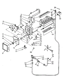 Icemaker Parts parts for Kenmore Refrigerator 106.8770360 (1068770360, 106 8770360) from AppliancePartsPros.com