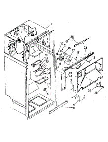 Liner parts for Kenmore Refrigerator 106.8770614 (1068770614, 106 8770614) from AppliancePartsPros.com