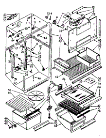 Liner Parts parts for Kenmore Refrigerator 106.8770911 (1068770911, 106 8770911) from AppliancePartsPros.com