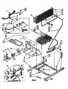 Unit Parts parts for Kenmore Refrigerator 106.8770911 (1068770911, 106 8770911) from AppliancePartsPros.com
