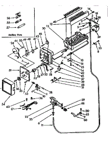 Icemaker parts for Kenmore Refrigerator 106.8770930 (1068770930, 106 8770930) from AppliancePartsPros.com