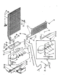Unit Parts parts for Kenmore Refrigerator 106.8776332 (1068776332, 106 8776332) from AppliancePartsPros.com