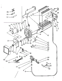 Icemaker Parts parts for Kenmore Refrigerator 106.8776360 (1068776360, 106 8776360) from AppliancePartsPros.com