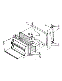 Freezer Door Parts parts for Kenmore Refrigerator 106.8778270 (1068778270, 106 8778270) from AppliancePartsPros.com
