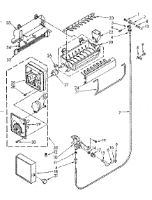 Icemaker Parts parts for Kenmore Refrigerator 106.8788400 (1068788400, 106 8788400) from AppliancePartsPros.com