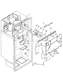 Liner parts for Kenmore Refrigerator 106.8790680 (1068790680, 106 8790680) from AppliancePartsPros.com
