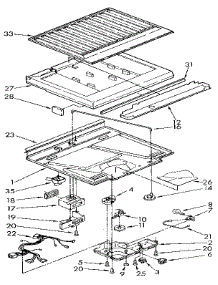 Compartment Separator parts for Kenmore Refrigerator 106.9304293 (1069304293, 106 9304293) from AppliancePartsPros.com