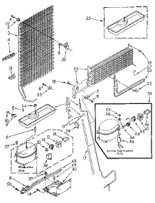 Unit parts for Kenmore Refrigerator 106.9304293 (1069304293, 106 9304293) from AppliancePartsPros.com