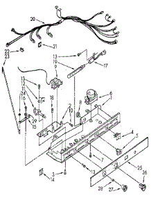 Control parts for Kenmore Refrigerator 106.9515752 (1069515752, 106 9515752) from AppliancePartsPros.com