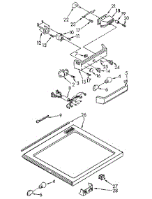 Compartment Separator parts for Kenmore Refrigerator 106.9702681 (1069702681, 106 9702681) from AppliancePartsPros.com