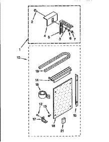 Illustration parts for Sears Central Air Conditioner 1069710536 from AppliancePartsPros.com