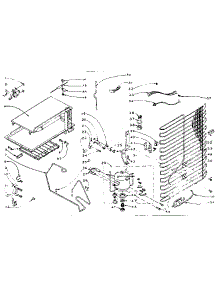 Refrigerator Unit Parts parts for Kenmore Refrigerator 106.L13TDSL-F (106L13TDSL-F, 106 L13TDSL-F) from AppliancePartsPros.com