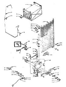 Refrigerator Unit Parts parts for Kenmore Refrigerator 106.M10B-F (106M10B-F, 106 M10B-F) from AppliancePartsPros.com