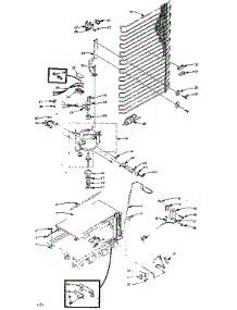 Refrigerator Unit Parts parts for Kenmore Refrigerator 106.M12CS-F (106M12CS-F, 106 M12CS-F) from AppliancePartsPros.com