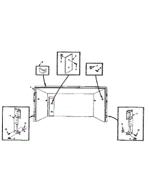 Refrigerator Upper Liner Parts parts for Kenmore Refrigerator 106.M12DS1-F (106M12DS1-F, 106 M12DS1-F) from AppliancePartsPros.com