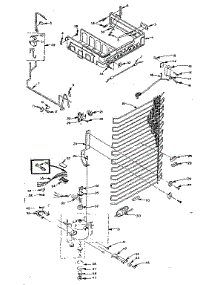 Refrigerator Unit Parts parts for Kenmore Refrigerator 106.M12FL-F (106M12FL-F, 106 M12FL-F) from AppliancePartsPros.com