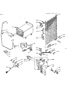 Refrigerator Unit Parts parts for Kenmore Refrigerator 106.M8AL-F (106M8AL-F, 106 M8AL-F) from AppliancePartsPros.com