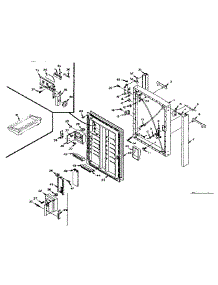 Refrigerator Door Parts parts for Kenmore Refrigerator 106.MR11E-G (106MR11E-G, 106 MR11E-G) from AppliancePartsPros.com