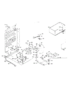Unit Parts parts for Kenmore Refrigerator 106.N12A-1 (106N12A-1, 106 N12A-1) from AppliancePartsPros.com