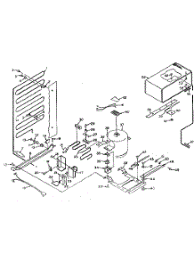 Unit Parts parts for Kenmore Refrigerator 106.N12CL-1 (106N12CL-1, 106 N12CL-1) from AppliancePartsPros.com