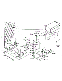 Unit Parts parts for Kenmore Refrigerator 106.N12DSL-1 (106N12DSL-1, 106 N12DSL-1) from AppliancePartsPros.com