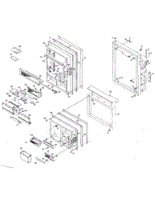 Door Parts parts for Kenmore Refrigerator 106.N14F-1 (106N14F-1, 106 N14F-1) from AppliancePartsPros.com