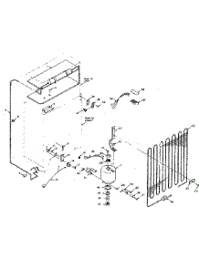Refrigerator Unit Parts parts for Kenmore Refrigerator 106N9B from AppliancePartsPros.com