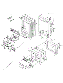 Door Parts parts for Kenmore Refrigerator 106R14G from AppliancePartsPros.com