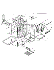 Freezer Section Parts parts for Kenmore Refrigerator 106.R14GL1 (106R14GL1, 106 R14GL1) from AppliancePartsPros.com